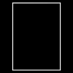 A0 ramme – hvid egetræ